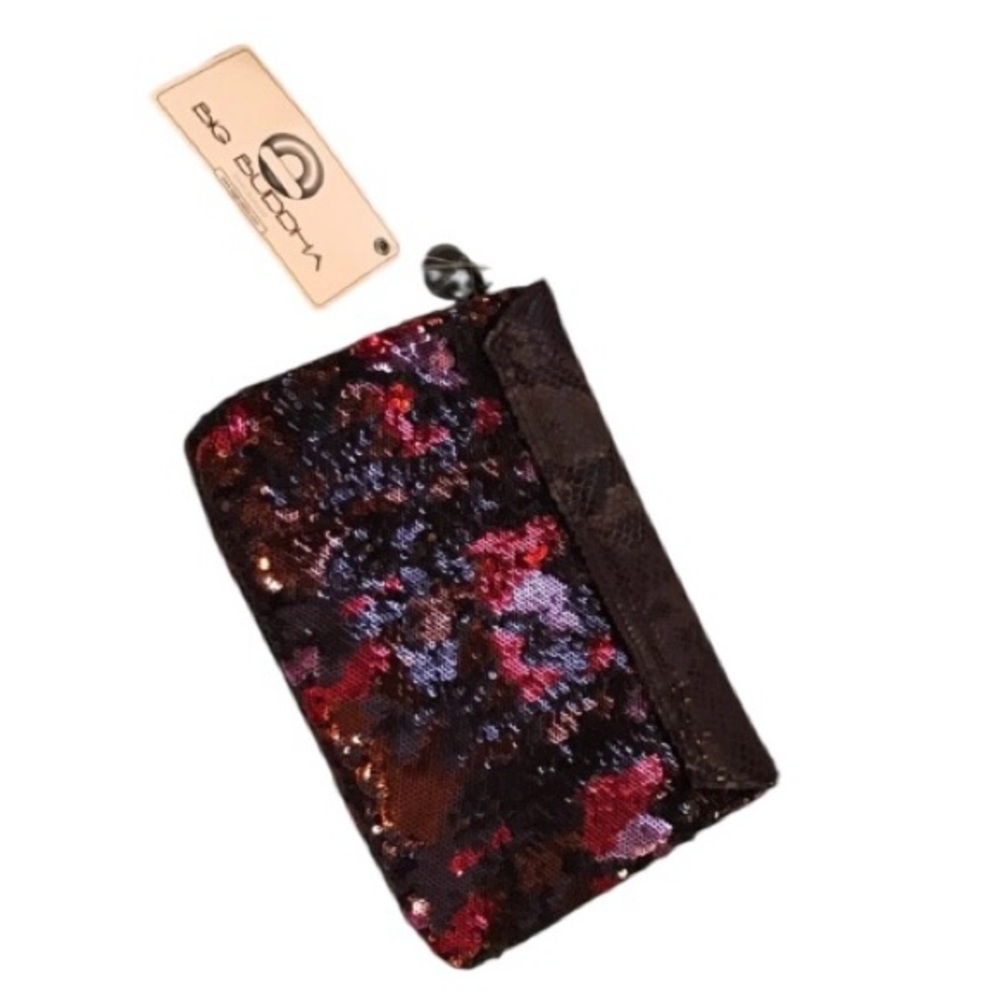 Big Buddha Python Sequin Lg clutch/Shoulder Bag, not NWT